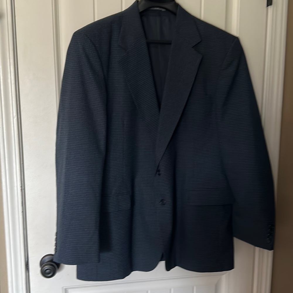 Mens blue sports jacket 46L